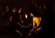 Gerard van Honthorst The Mocking of Christ oil on canvas